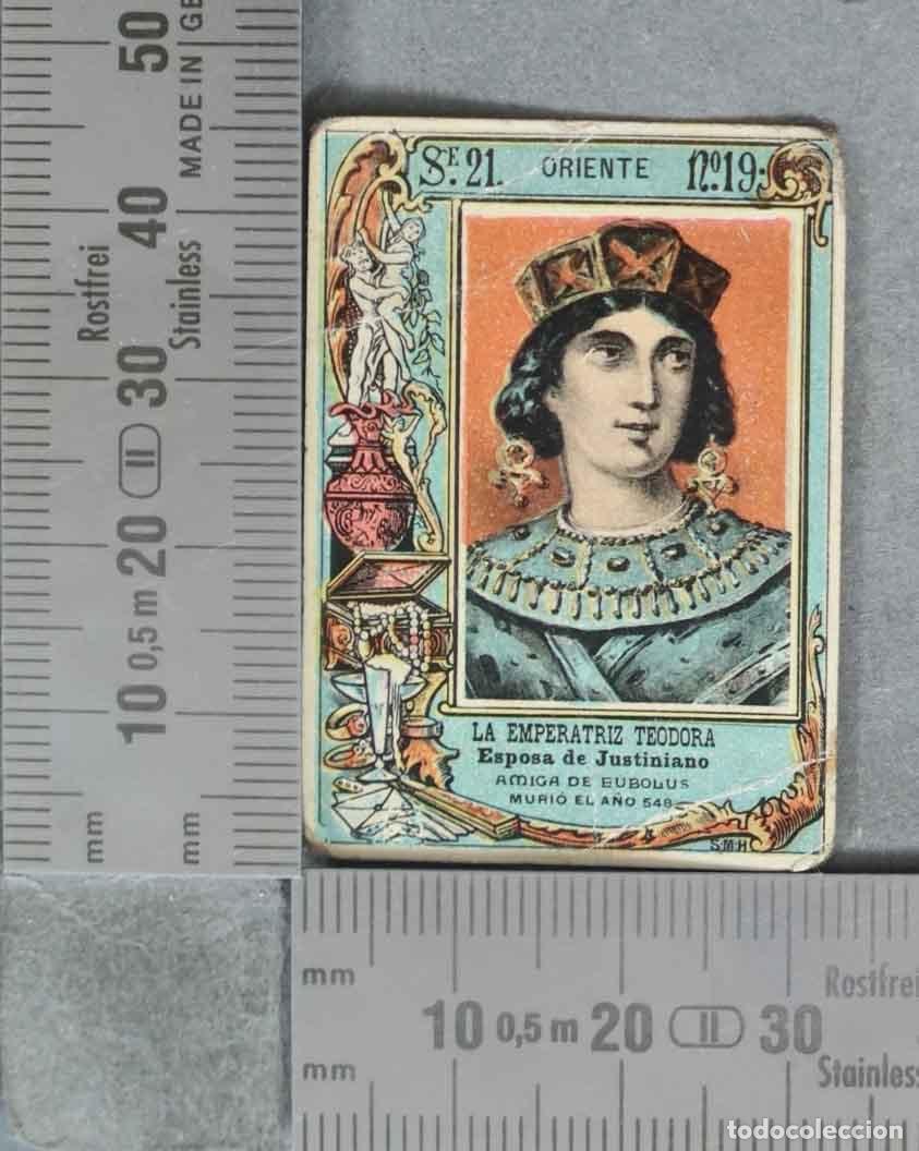 Coleccionismo cromos antiguos: FOTOTIPIA. SERIE 21. N 19. MUJERES