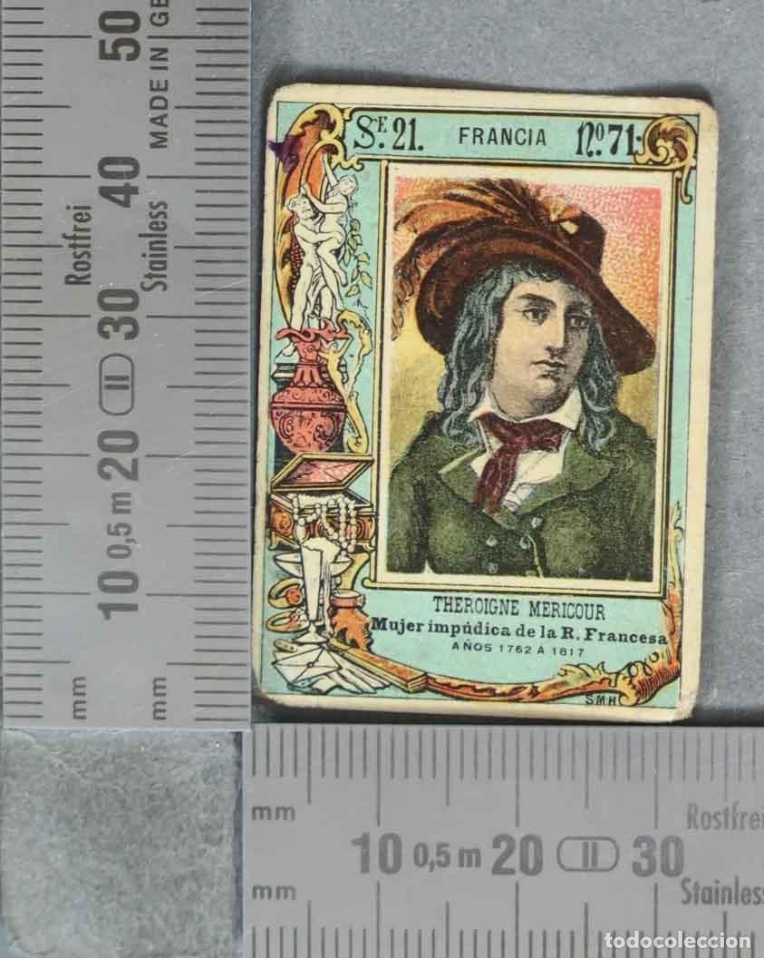 Coleccionismo cromos antiguos: FOTOTIPIA. SERIE 21. N 71. MUJERES