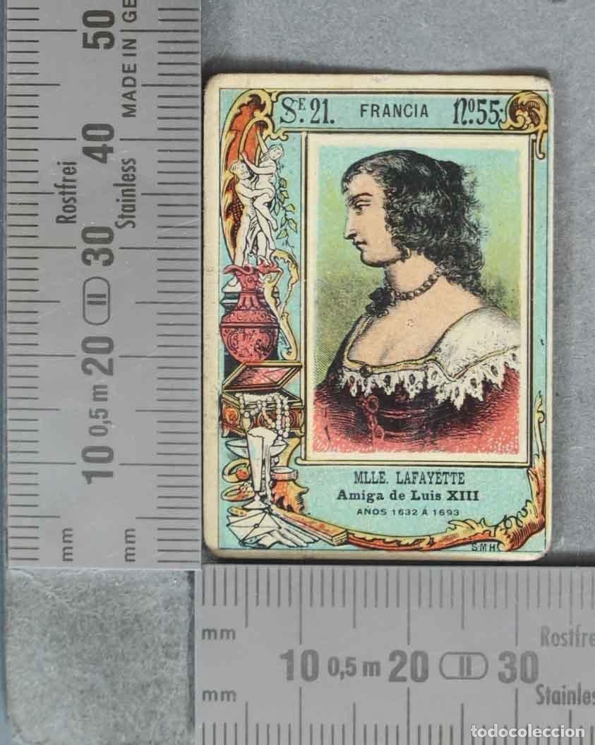 Coleccionismo cromos antiguos: FOTOTIPIA. SERIE 21. N 55. MUJERES