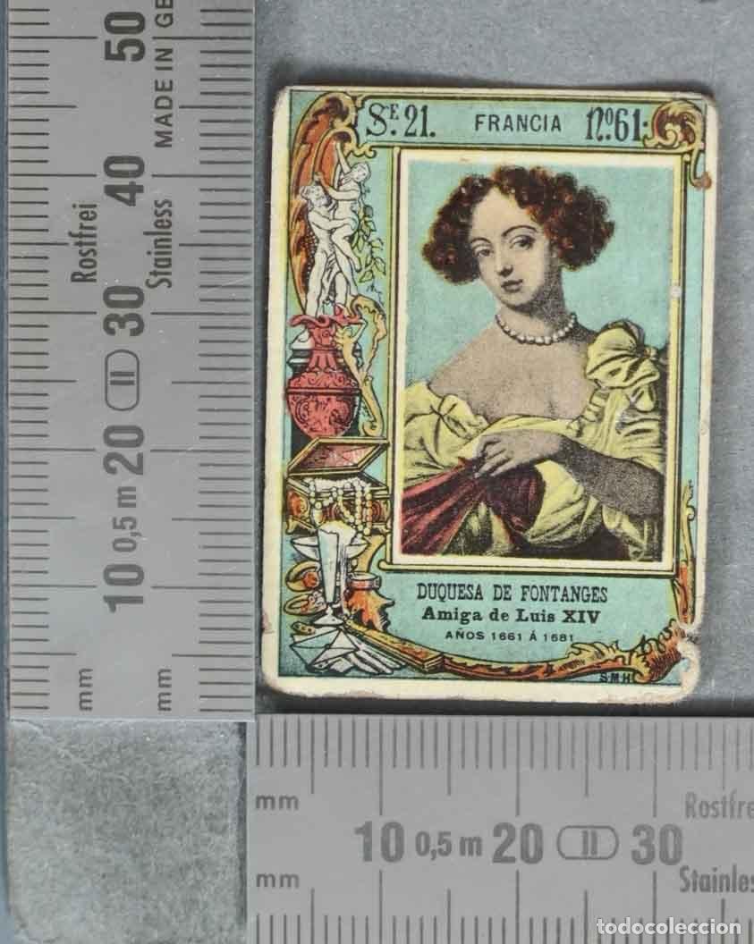 Coleccionismo cromos antiguos: FOTOTIPIA. SERIE 21. N 61. MUJERES