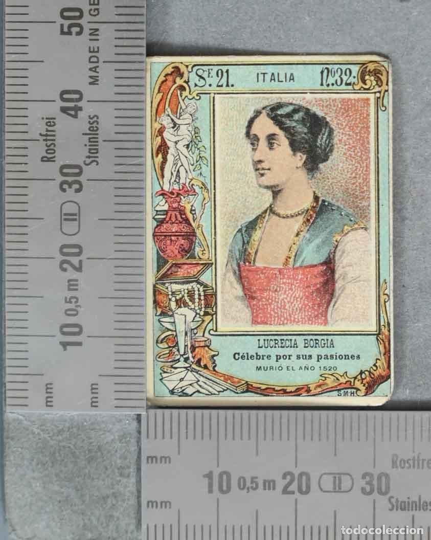 Coleccionismo cromos antiguos: FOTOTIPIA. SERIE 21. N 32. MUJERES