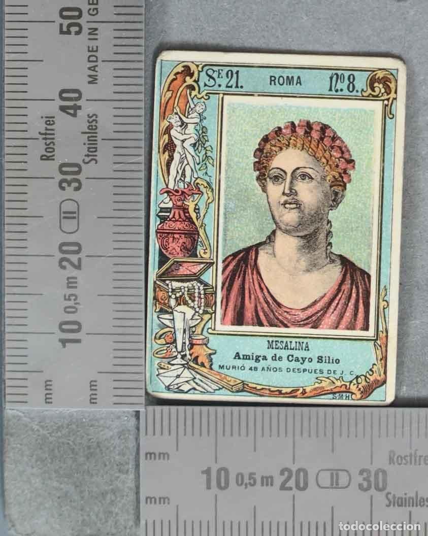 Coleccionismo cromos antiguos: FOTOTIPIA. SERIE 21. N 8. MUJERES