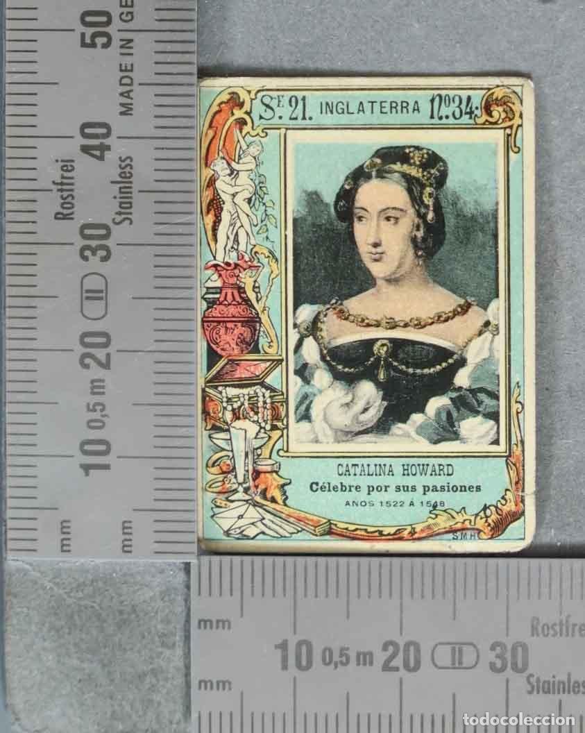 Coleccionismo cromos antiguos: FOTOTIPIA. SERIE 21. N 34. MUJERES