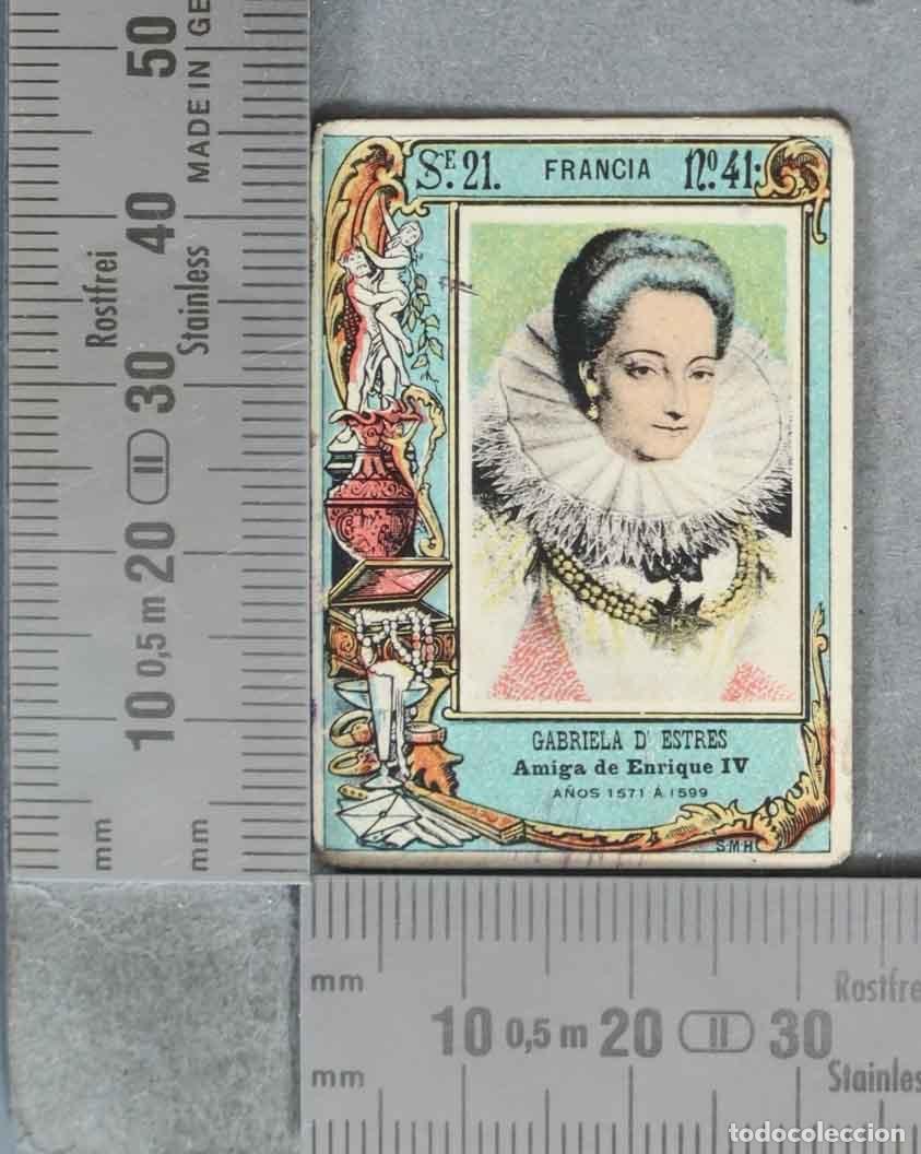 Coleccionismo cromos antiguos: FOTOTIPIA. SERIE 21. N 41. MUJERES