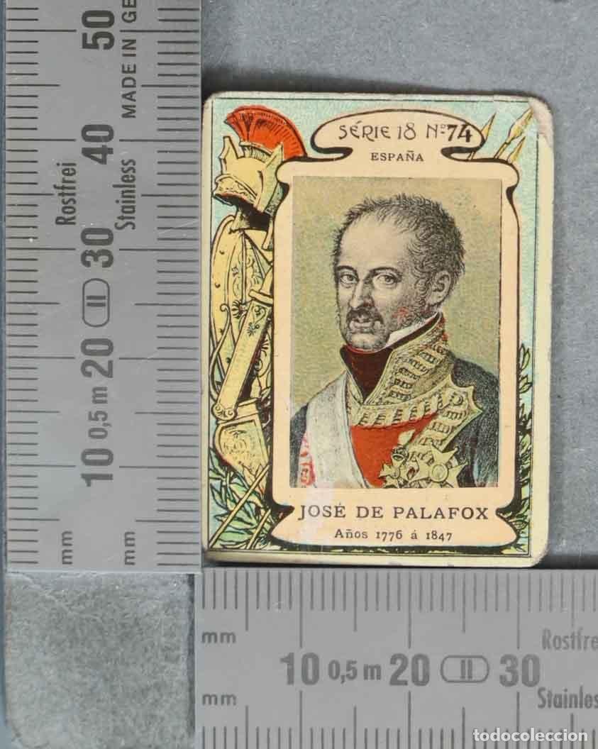 Coleccionismo cromos antiguos: FOTOTIPIA. SERIE 18. N 74