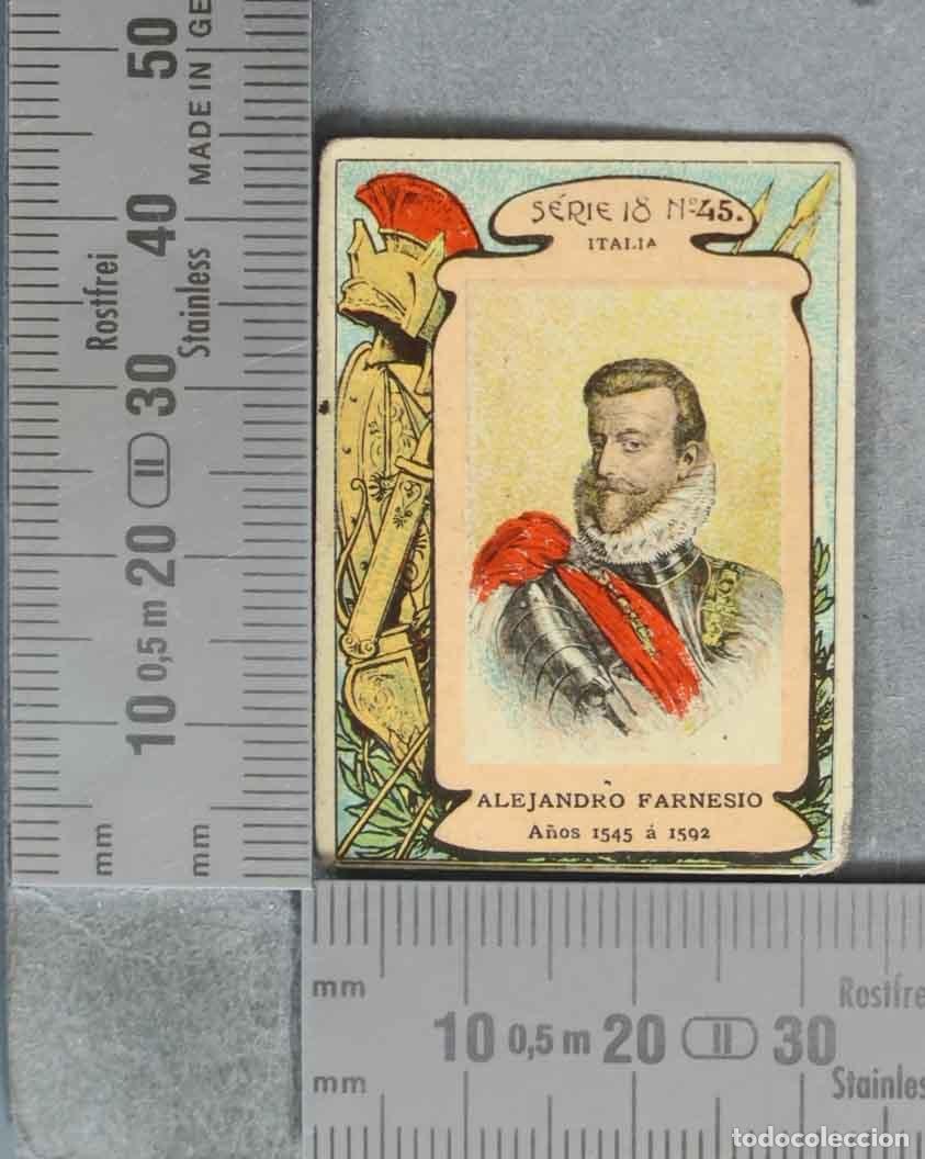 Coleccionismo cromos antiguos: FOTOTIPIA. SERIE 18. N 45