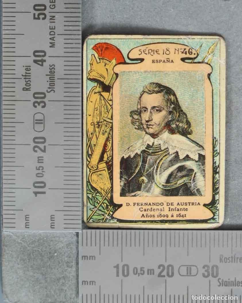 Coleccionismo cromos antiguos: FOTOTIPIA. SERIE 18. N 46