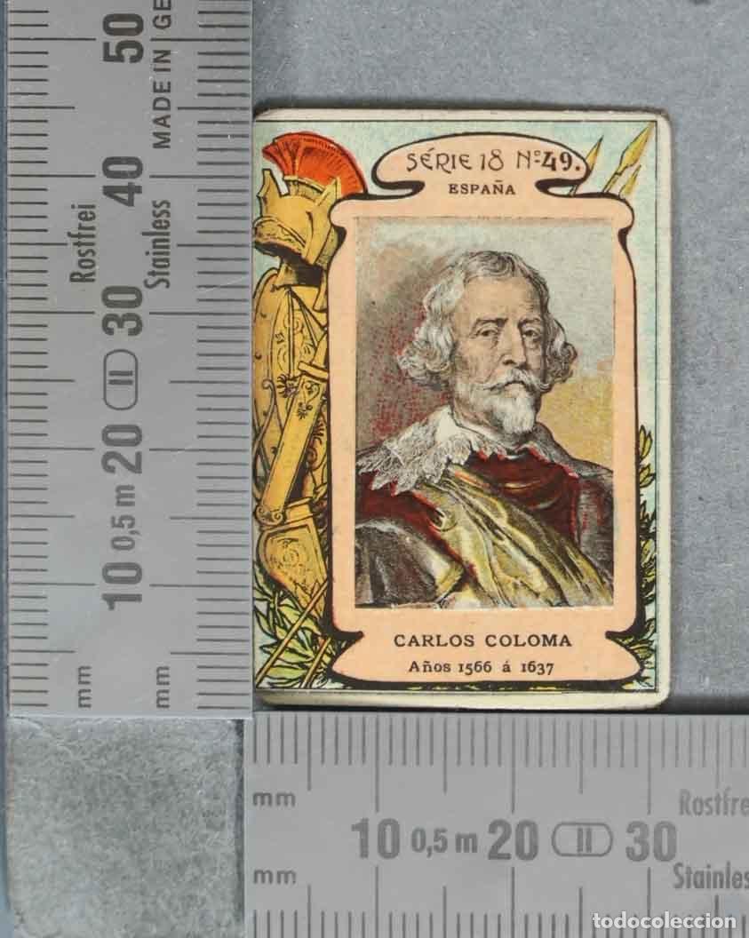 Coleccionismo cromos antiguos: FOTOTIPIA. SERIE 18. N 49