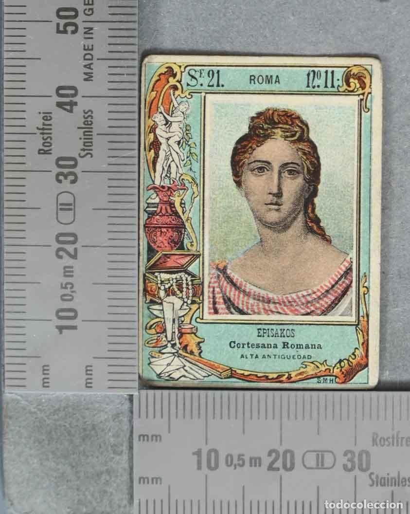 Coleccionismo cromos antiguos: FOTOTIPIA. SERIE 21. N 11