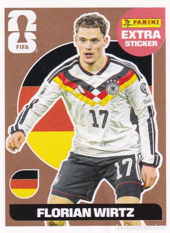Coleccionismo cromos antiguos: FIFA WORLD CUP 2026 EXTRA STICKER FLORIAN WIRTZ BRONCE