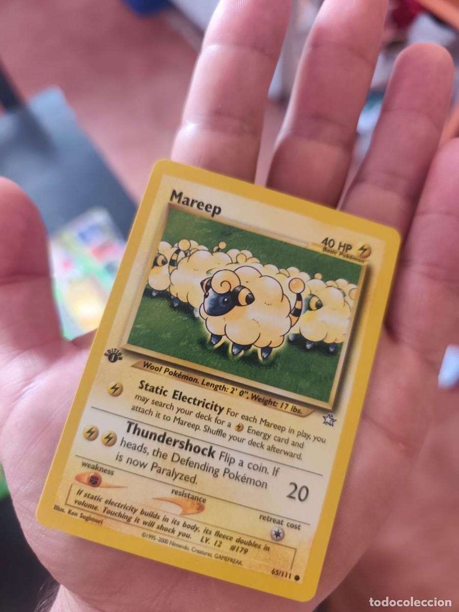 Coleccionismo cromos antiguos: Pok&eacute;mon Mareep Neo Genesis 1&ordf; edici&oacute;n (vintage)