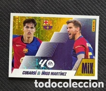 Coleccionismo cromos antiguos: CUBARSI I&Ntilde;IGO MARTINEZ FC BARCELONA MIX Panini Liga Este 2025-2026