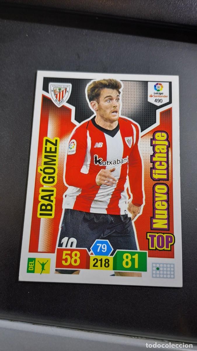 Coleccionismo cromos antiguos: ADRENALYN XL IBAI GOMEZ 490 TOP NUEVO FICHAJE ATHLETIC CLUB DE BILBAO CROMO LIGA 2018 2019 18 19 PAN