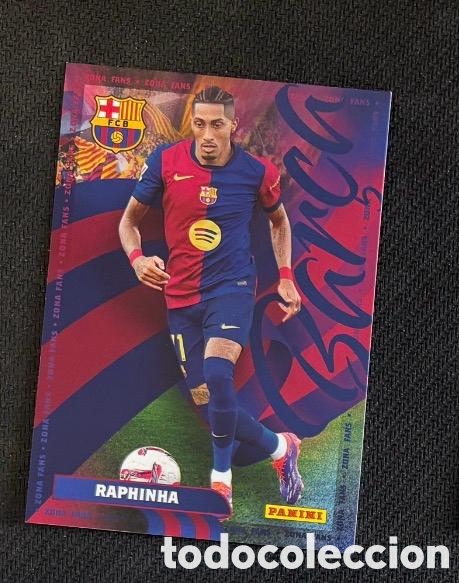 Coleccionismo cromos antiguos: RAPHINHA Panini Club FC Barcelona