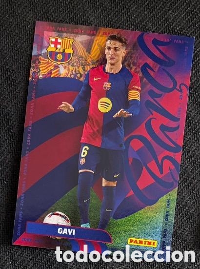 Coleccionismo cromos antiguos: GAVI Panini Club FC Barcelona