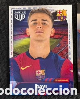 Coleccionismo cromos antiguos: GAVI Panini Club FC Barcelona