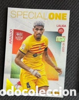 Coleccionismo cromos antiguos: SPECIAL ONE MGK MEGACRACKS ARAUJO 2023 2024 FC BARCELONA