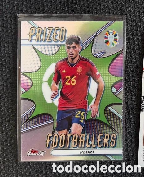 Coleccionismo cromos antiguos: PEDRI PRIZED FOOTBALLERS ESPA&Ntilde;A SELECCION EURO 2024