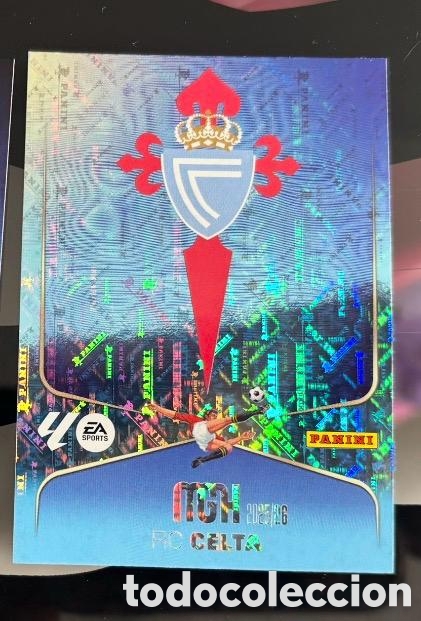 Coleccionismo cromos antiguos: Escudo CELTA MGK MEGACRACKS 25 26
