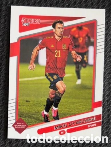 Coleccionismo cromos antiguos: OYARZABAL ESPA&Ntilde;A SELECCION ESPA&Ntilde;OLA 2021 2022 Donruss panini
