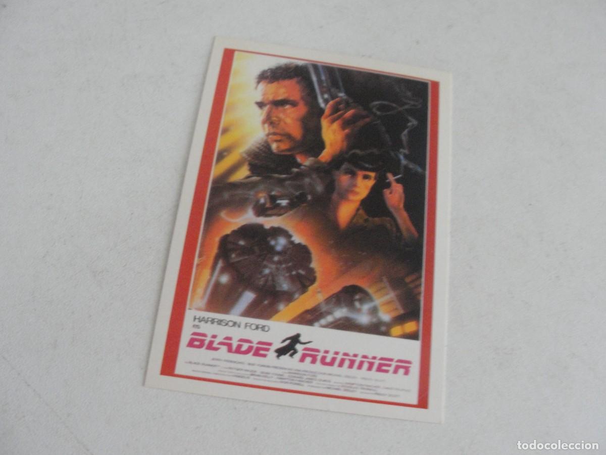 Coleccionismo cromos antiguos: cartel cine - N&ordm; 47 BLADE RUNNER HISTORIA DE TUS PELICULAS - HARRISON FORD - RUTGER HAUER