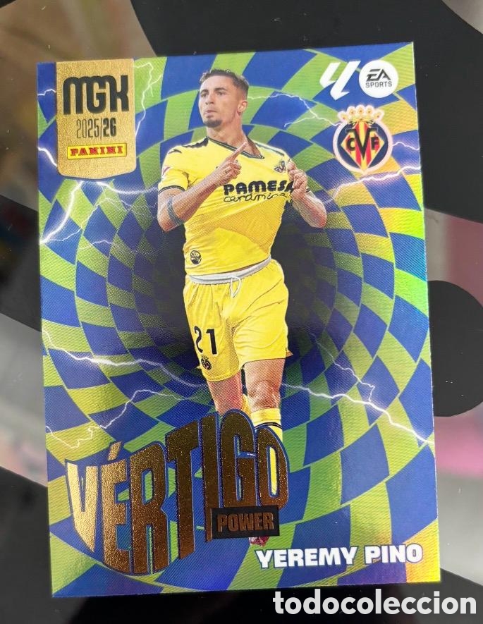 Coleccionismo cromos antiguos: YEREMI PINO VERTIGO POWER MGK MEGACRACKS 2025 2026