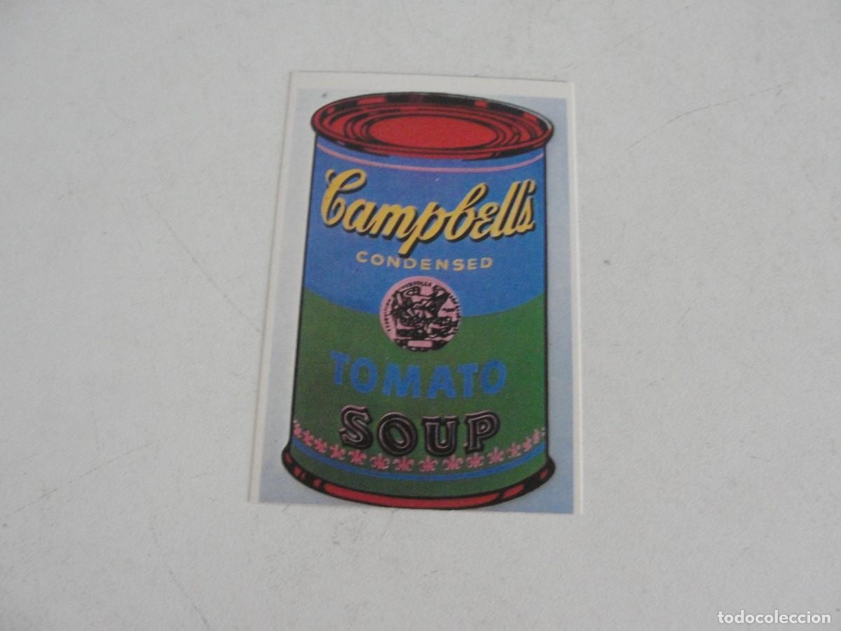 Coleccionismo cromos antiguos: CROMO 275 CATALUNYA H&ordf; DE LA PINTURA - ANDY WARHOL SOPA CAMPBELL - NOU PER ESTRENAR