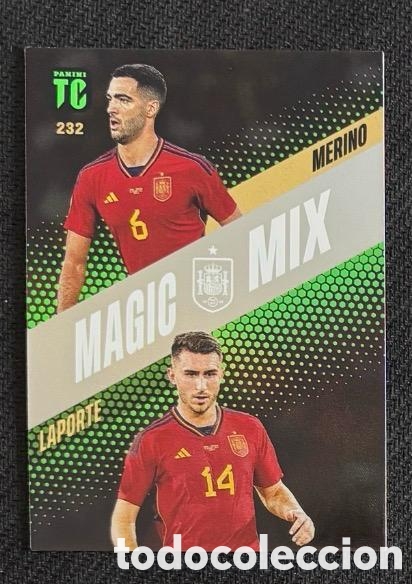 Coleccionismo cromos antiguos: MERINO LAPORTE ESPA&Ntilde;A MAGIC MIX Panini FIFA Top Class 2024