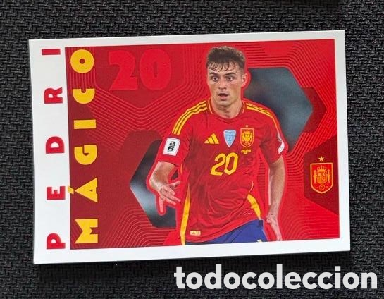 Coleccionismo cromos antiguos: PEDRI ESPA&Ntilde;A PANINI MAGICO 2026 cromo