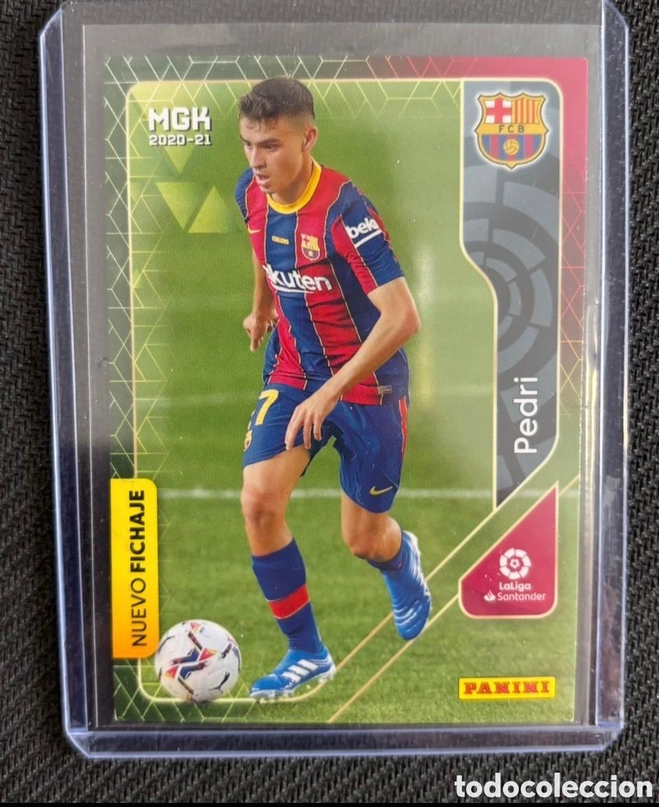 Coleccionismo cromos antiguos: PEDRI 20 21 ROOKIE FC BARCELONA PANINI MEGACRACKS 2020 2021 mgk