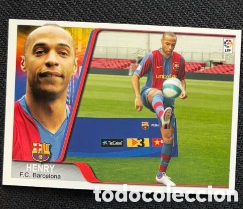 Coleccionismo cromos antiguos: HENRY EDICIONES ESTADIO FC BARCELONA 2007 2008