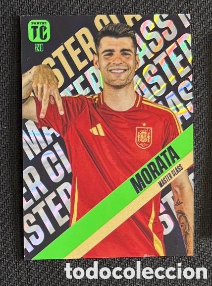 Coleccionismo cromos antiguos: Morata Espa&ntilde;a Panini FIFA Top Class 2025