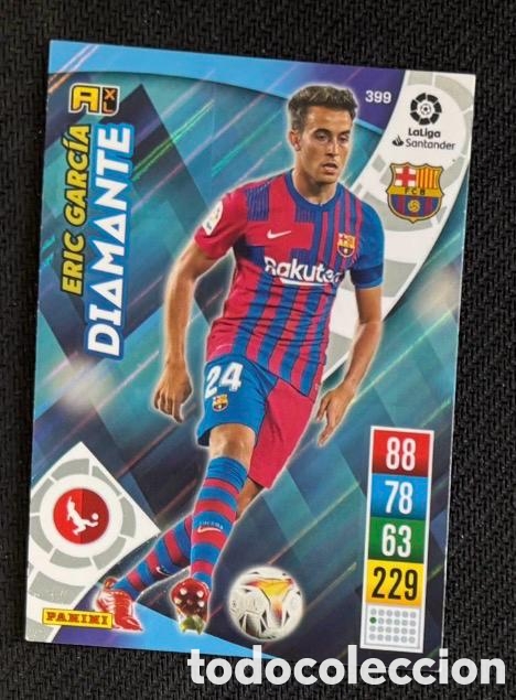 Coleccionismo cromos antiguos: ERIC GARCIA DIAMANTE FC BARCELONA Panini Adrenalyn XL LaLiga Santander 2021-22
