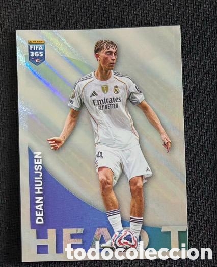 Coleccionismo cromos antiguos: HUIJSEN HEAD T REAL MADRID DEAN HUIJSEN REAL MADRID FUTBOL PANINI FIFA 365 2026