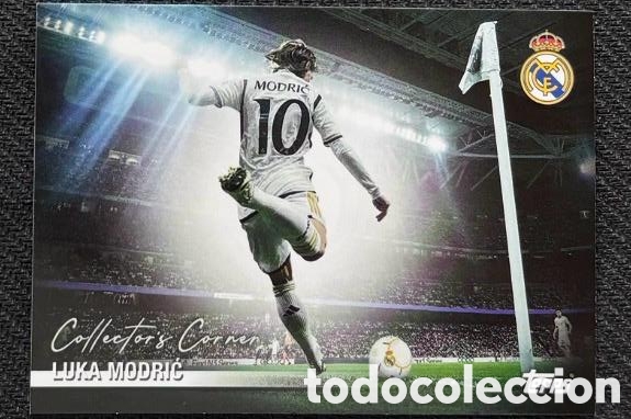 Coleccionismo cromos antiguos: MODRIC CORNER COLLECTOR'S Topps Real Madrid Team Set 2025/26