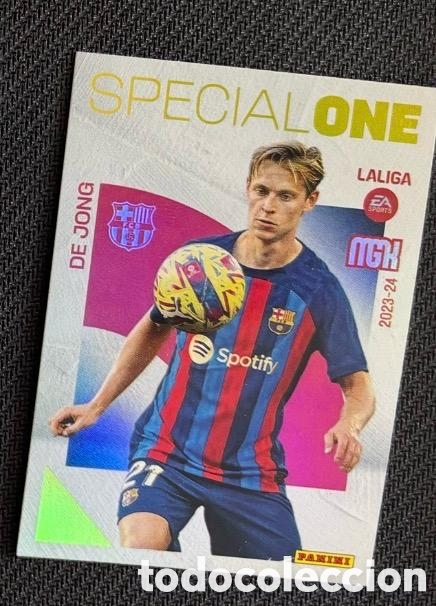 Coleccionismo cromos antiguos: SPECIAL ONE MGK MEGACRACKS FRENKIE DE JONG 2023 2024 FC BARCELONA