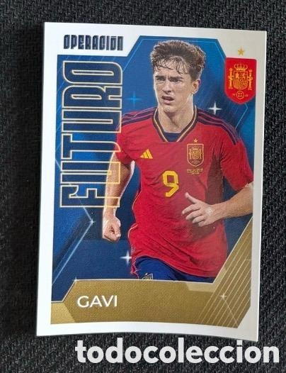 Coleccionismo cromos antiguos: GAVI SELECCION ESPA&Ntilde;OLA ESPA&Ntilde;A FUTURO STICKER