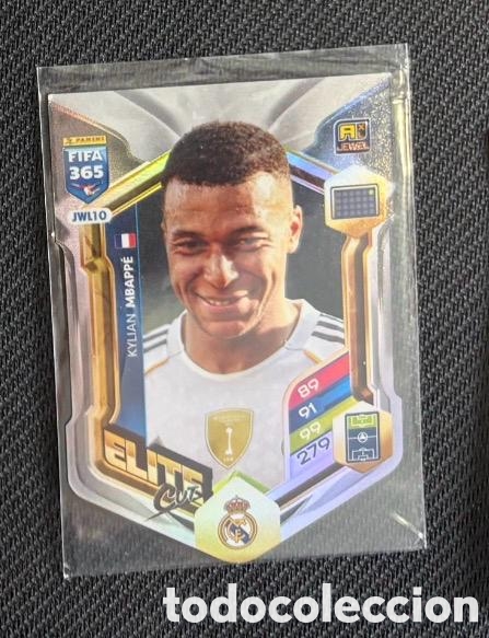 Coleccionismo cromos antiguos: MBAPPE REAL MADRID Elite Cut JWL10 Panini Fifa 365 Adrenalyn XL 2026