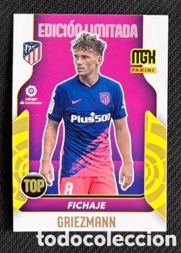 Coleccionismo cromos antiguos: GRIEZMANN EDICION LIMITADA 2021-22 CROMO MGK MEGACRACKS PANINI LA LIGA 20/21 ATLETICO MADRID