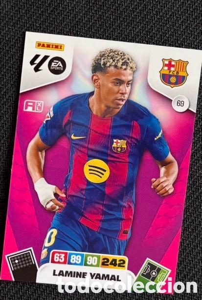 Coleccionismo cromos antiguos: Cromo Lamine Yamal adrenalyn liga XL 25 26 FC BARCELONA