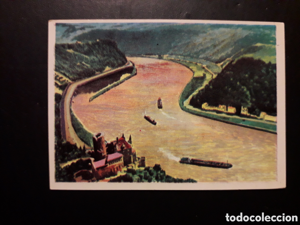 Coleccionismo cromos antiguos: R&Iacute;O RHIN, LA VUELTA AL MUNDO CON BIMBO 1966 N&deg; 226 SIN PEGAR, PEDIDO M&Iacute;NIMO 3&euro;