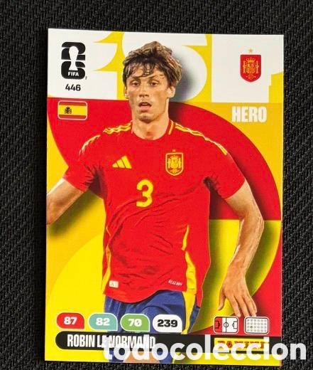 Coleccionismo cromos antiguos: 446 LE NORMAND ESPA&Ntilde;A FIFA WORLD CUP MUNDIAL 2026