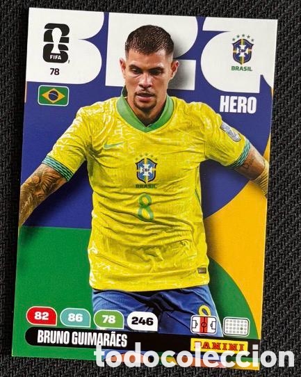 Coleccionismo cromos antiguos: 78 BRUNO GUIMARAES BRASIL FIFA WORLD CUP MUNDIAL 2026