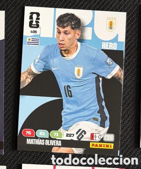 Coleccionismo cromos antiguos: 496 MATHIAS OLIVERA URUGUAY FIFA WORLD CUP MUNDIAL 2026