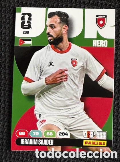 Coleccionismo cromos antiguos: 269 SAADEH JORDANIA FIFA WORLD CUP MUNDIAL 2026