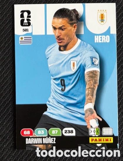 Coleccionismo cromos antiguos: 501 DARWIN NU&Ntilde;EZ URUGUAY FIFA WORLD CUP MUNDIAL 2026