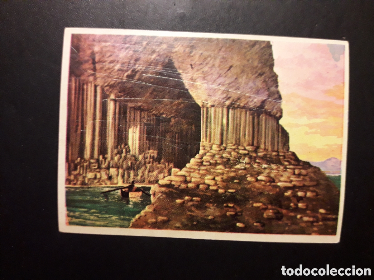 Coleccionismo cromos antiguos: GRUTAS DE FINGAL, LA VUELTA AL MUNDO CON BIMBO 1966 N&deg; 247 SIN PEGAR, PEDIDO M&Iacute;NIMO 3&euro;