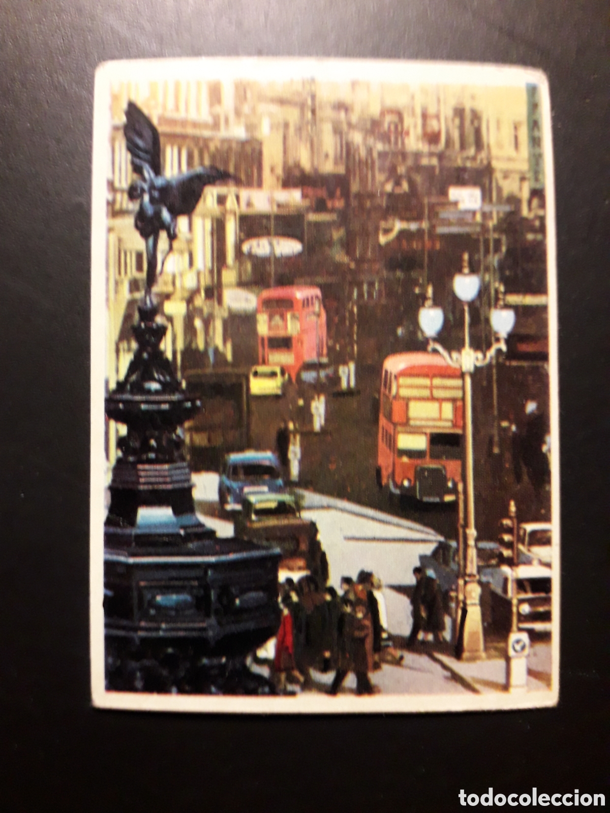 Coleccionismo cromos antiguos: PICADILLY CIRCUS, LONDRES, LA VUELTA AL MUNDO CON BIMBO 1966 N&deg; 248 SIN PEGAR, PEDIDO M&Iacute;NIMO 3&euro;