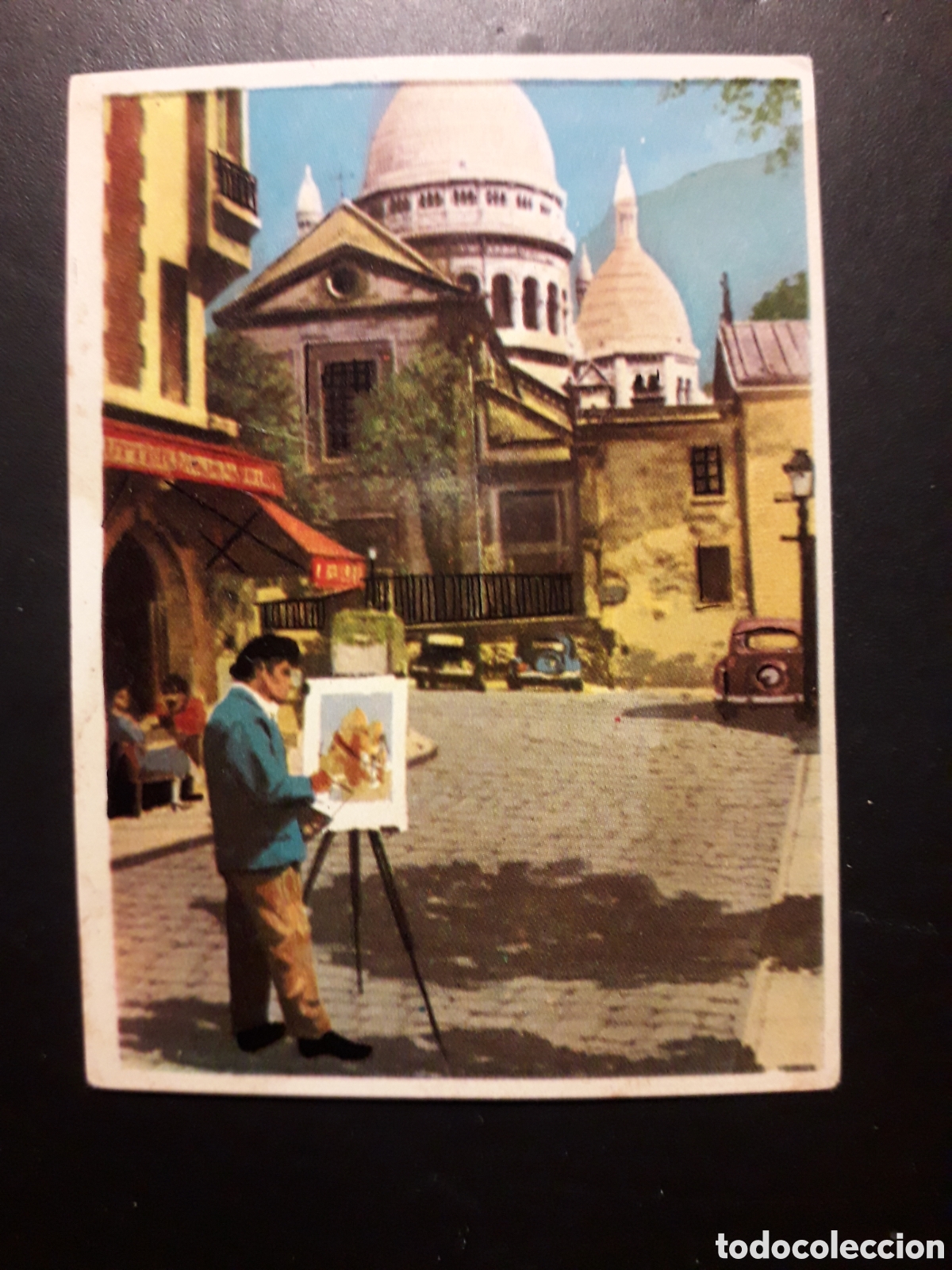 Coleccionismo cromos antiguos: MONTMARTRE, PAR&Iacute;S, FRANCIA, LA VUELTA AL MUNDO CON BIMBO 1966 N&deg; 260 SIN PEGAR, PEDIDO M&Iacute;NIMO 3&euro;