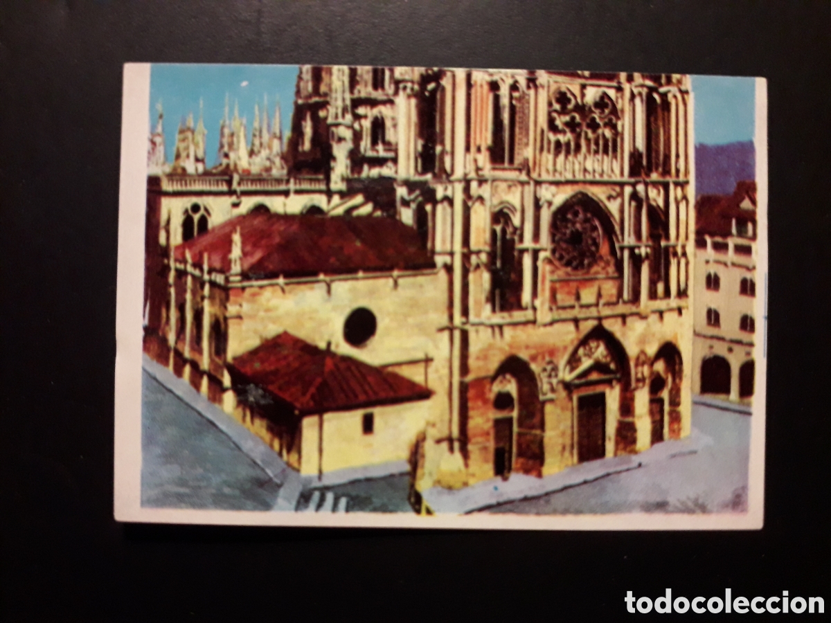 Coleccionismo cromos antiguos: CATEDRAL DE BURGOS, LA VUELTA AL MUNDO CON BIMBO 1966 N&deg; 273 SIN PEGAR, PEDIDO M&Iacute;NIMO 3&euro;